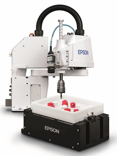 Epson Robots has introduced a single development environment for its IntelliFlex line of SCARA parts-feeding robots.
