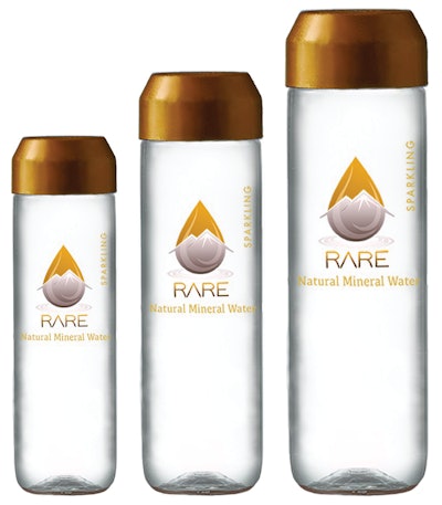 A decorative gold overcap completes the bottles’ elegant look.