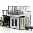 The pack ML-enabled machine utilizes layer forming technology and features a small footprint with an interactive operator interface that allows for better collection of information.