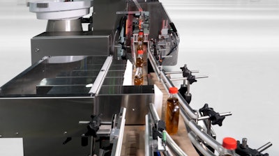 Automatic and progressive bottle-reject system for capping of liquid products