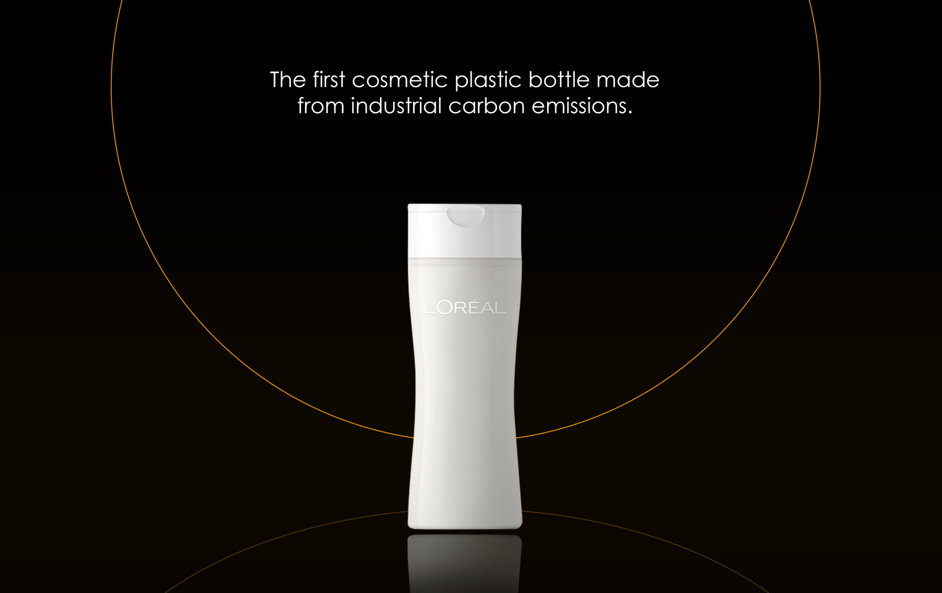 L&rsquo;Or&eacute;al has produced a prototype cosmetics bottle that is made from a drop-in polyethylene created from the recycling of carbon emissions.