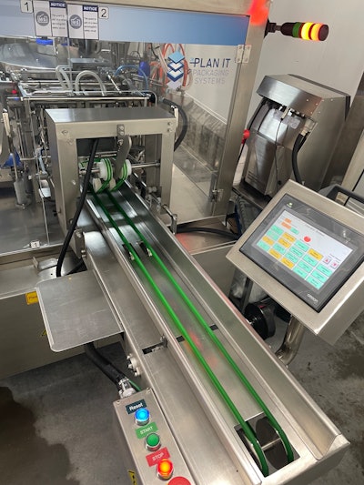 Though the equipment was primarily purchased for salmon jerky production, other products are being packaged without hassle on the line as well.