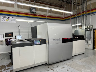 The recent installation of an Impremia IS29 sheetfed inkjet digital press has opened up new opportunities for Spectrum Printing Co.