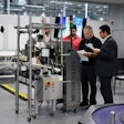 The V31 vision machine in the onsite Applications Center.