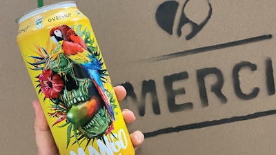 One example of the vivid printing Hart is able to produce is shown here.