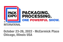 PACK EXPO International 2022 (Oct. 23-26; McCormick Place, Chicago)