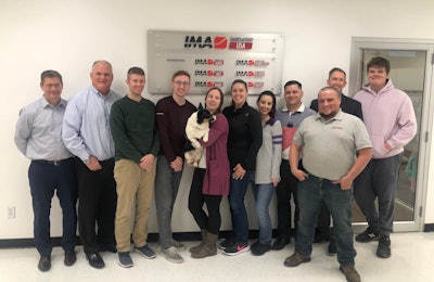 The IMA Dairy & Food USA team at the Leominster, MA facility.