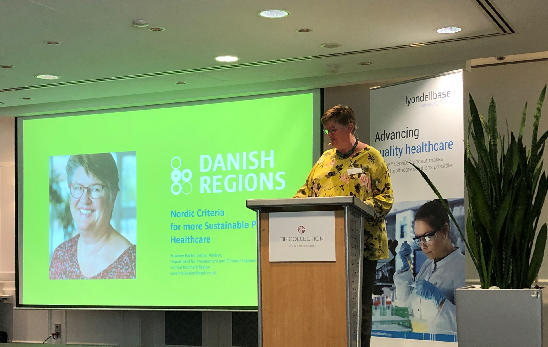 The new Nordic Criteria were presented by Susanne Backer, senior consultant, circular economy, procurement and clinical engineering, Central Denmark region, at LyondellBasell&rsquo;s Advancing Quality Healthcare Event.