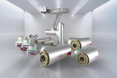 Modules and components of Beckhoff’s ATRO system.