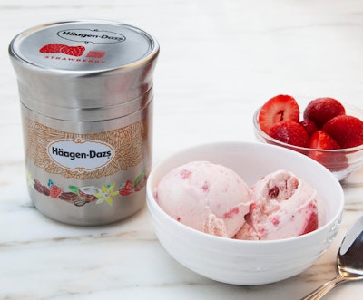 Loop Häagen-Dazs container