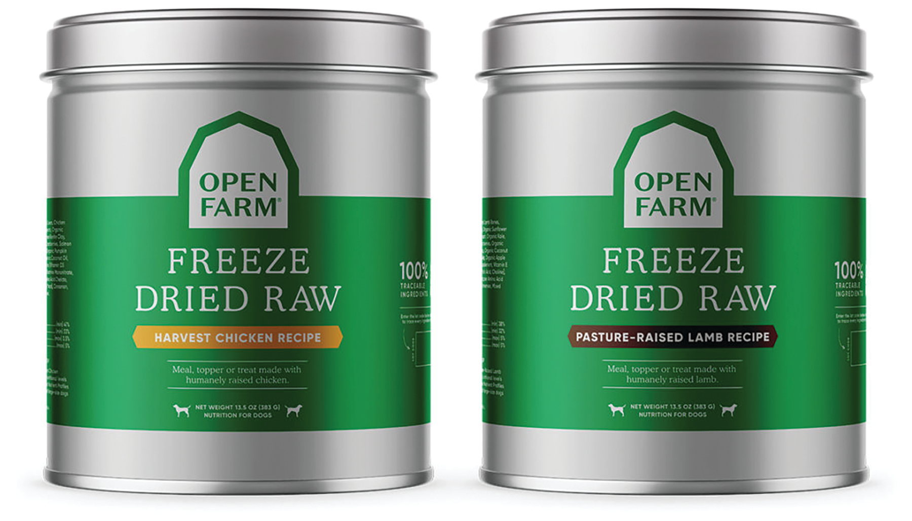 Open Farms Pet Foods&rsquo; Freeze-Dried Raw Recipes use durable, reusable packaging hosted through TerraCycle&rsquo;s Loop platform.