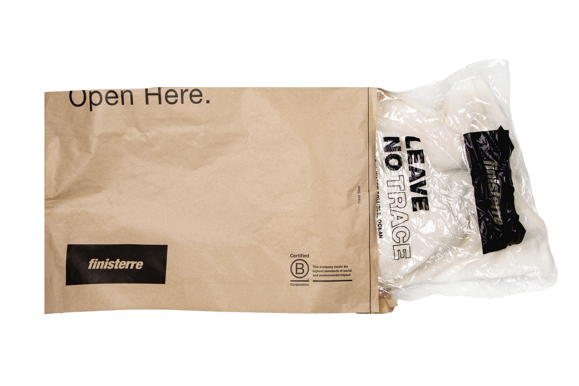 The Leave No Trace bag is made from Aquapak&rsquo;s Hydropol 30164P water-soluble monolayer blown film.