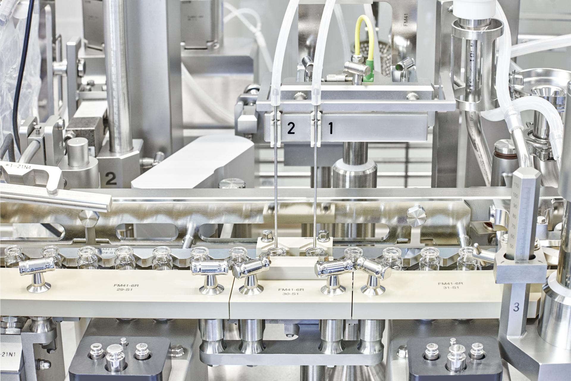 Vial Filling Station At Vetter&rsquo;s Rankweil Site