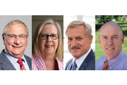 From left to right: Jean-Jacques Graffin, Rebecca Oesterle, Pierre Pienaar, Jeff Rhodehamel