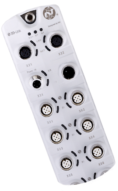 The IO-Link Master acts as a gateway between IO-Link enabled devices and the higher level communication system and can transmit data over various networks so that it is accessible for immediate action or long-term analysis.