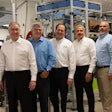 (left to right) Mark Meller, VP of Operations; Scott Weissenberg, VP of Finance & Administration; Neal Konstantin, CEO; Gary Tantimonico, President; Bob Purciello, Sr. VP of Technology