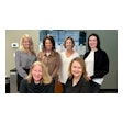 Founding Council of the PowHER of the Pack. Top row, from left: Kate Farley, Director of Sales, Modern,Krista Combs, VP, Human Resources, ProMach, Geri Krech, VP, Finance, ProMach Filling, Susan Marshall, VP/General Manager, Edson. Front row, from left: Lisa Propati, VP/General Manager, WLS, Julie Dropik, VP, Finance, ProMach Primary Packaging. Courtesy of ProMach.