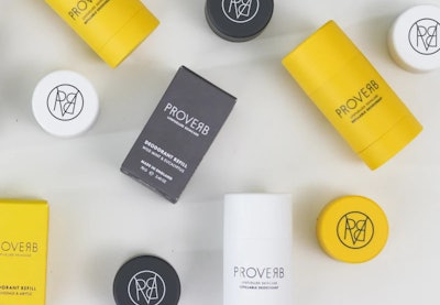 The deodorants come in three scents plus an unscented option, in different strengths, and with or without sodium bicarbonate/baking soda.