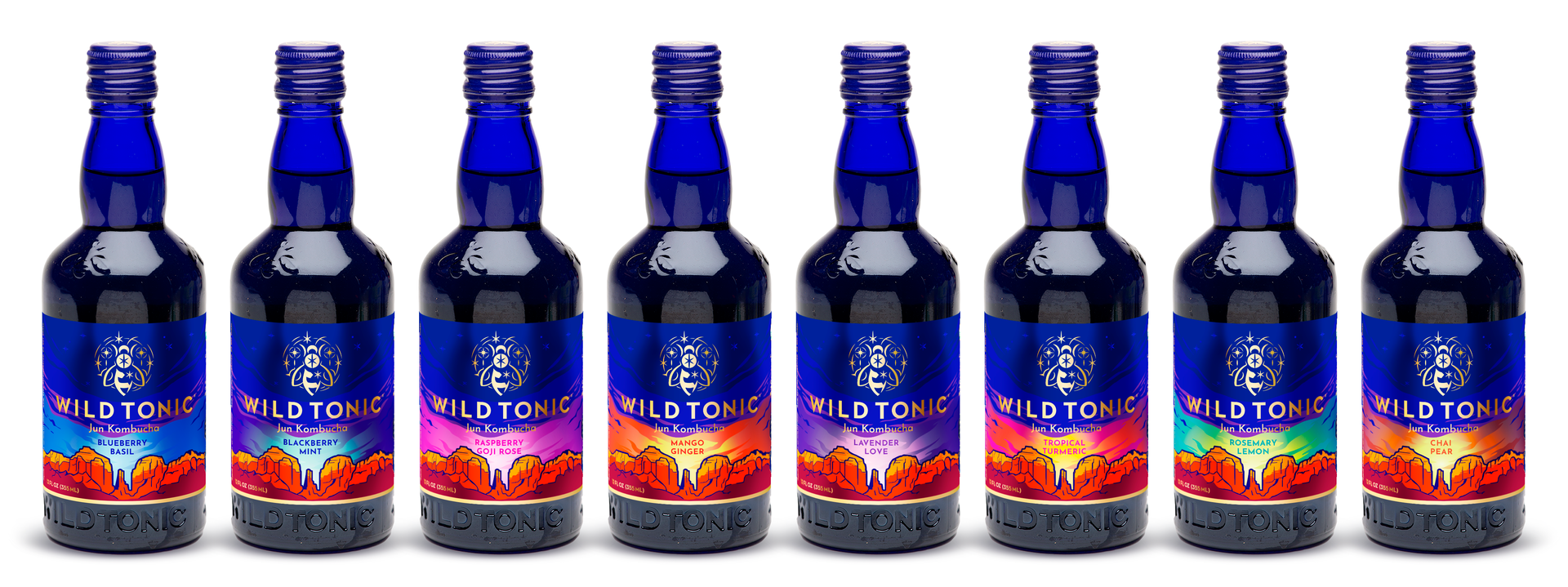 Wild Tonic packaging AFTER the redesign.