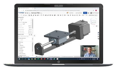 Virtual design consultations allow both the motion system designer and vendor engineer to discuss design requirements and how to best reach an ideal solution in real time.