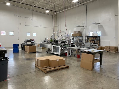 The PPS FDA-certified cleanroom for personal protection equipment pr facility.