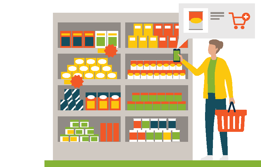 Intelligent packaging features like QR codes can help deliver product information to consumers.