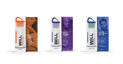 For launch on DTC and endcaps at Target, they chose a five-panel carton design to add space for consumer education. As they move in-line at retail, they are shifting to a four-panel carton.