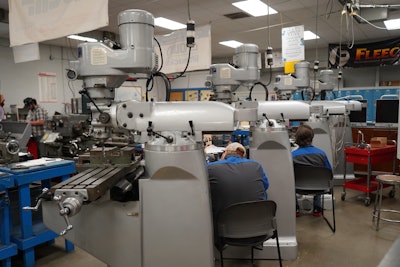 New Castle Career Center provides hands-on machine assembly and problem-solving skills.