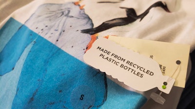 Recycled PET is in high demand by a number of industries, including textiles.