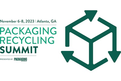 The Packaging Recycling Summit takes place November 6-8, 2023 in Atlanta, GA.