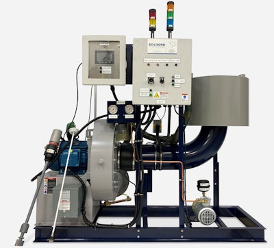 OMI Industries' skid-mounted odor neutralization systems disperse custom absorption formulations at the source of unpleasant odors to molecularly counteract them.