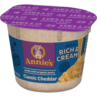 Best in Show—Annie's Certified Compostable Printed Shelf Stable Mac & Cheese Cup from General Mills.