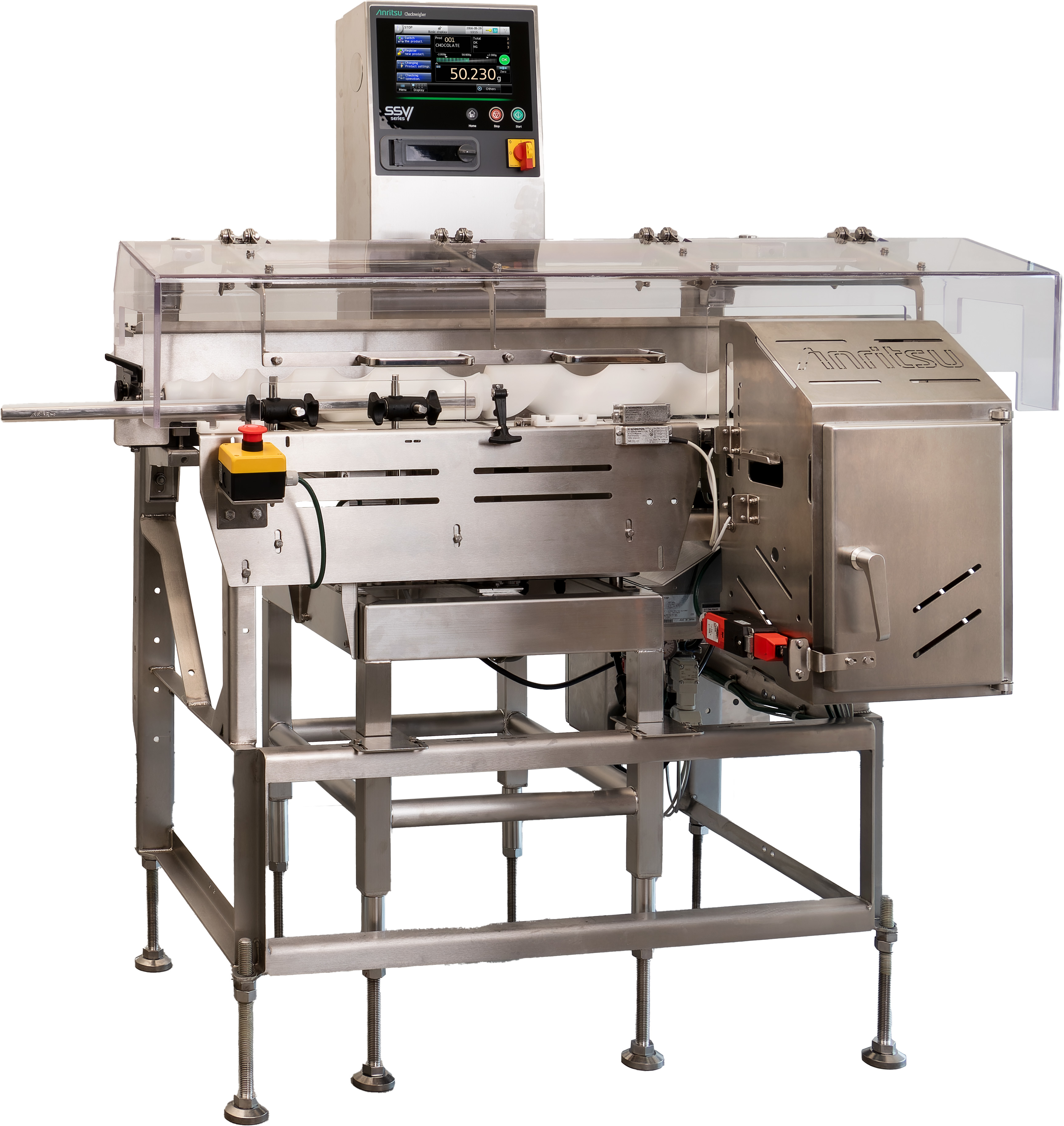 Anritsu Ssv Checkweigher With Timing Screw