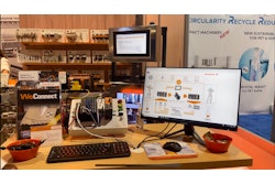 Weidmuller at PACK EXPO Las Vegas with its u-OS operating system for automation.