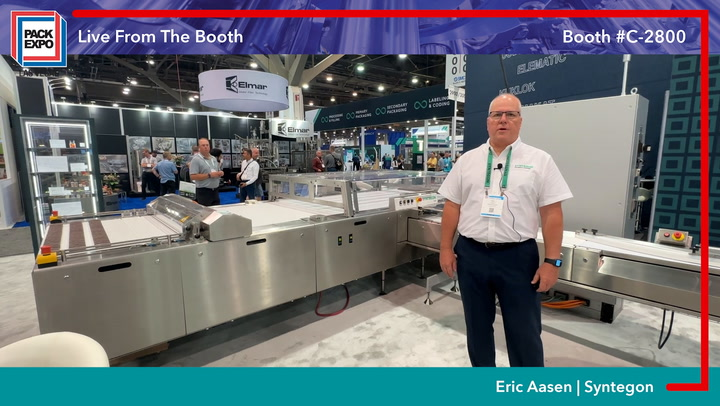 Syntegon Linear Track Flow Wrapper