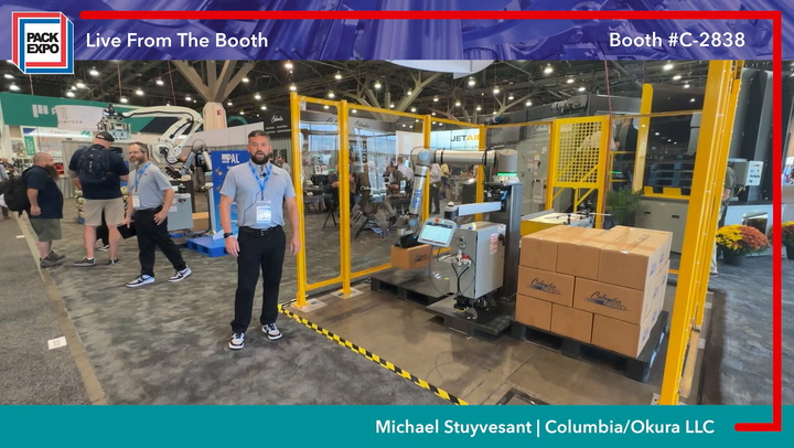 Versitile Collaborative Palletizer Columbiaokura