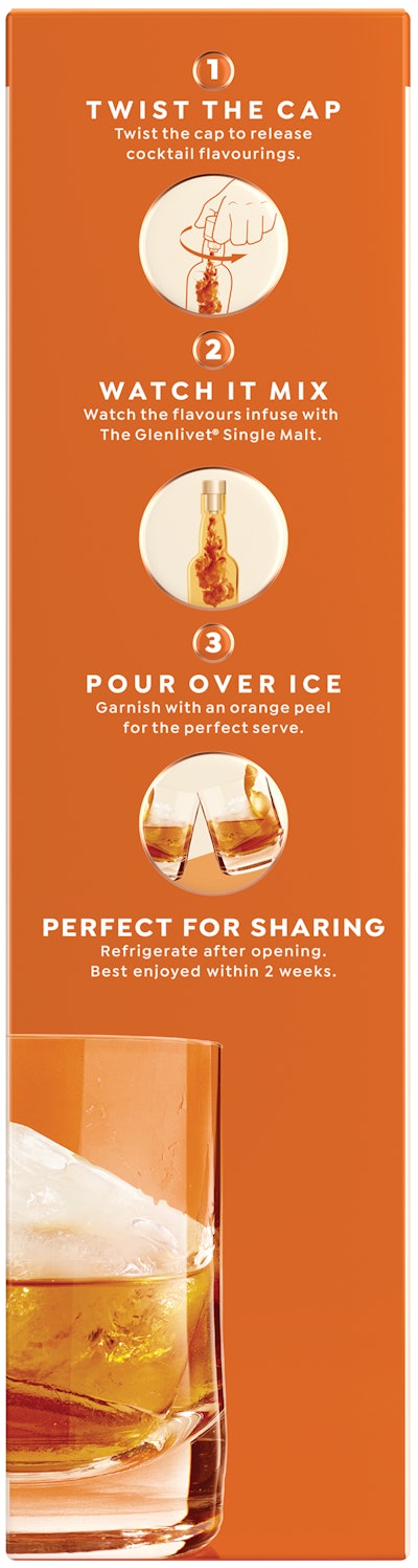 Consumers likely won’t need directions, but a three-step description is printed on the secondary carton to illustrate the concept for curious shoppers at retail.