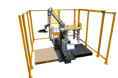 Columbia Okura Mini Pal+collaborative Palletizer