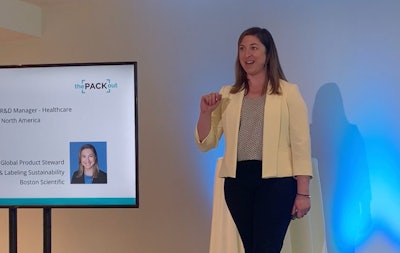 Haley Gorr talks polymer chemistry and regulations at the[PACK]out.