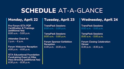 2024 Schedule At A Glance