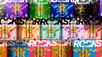 Rockstar also offers a four-pack carton format that reflects the refreshed design.