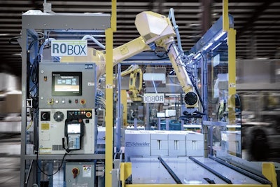 Schneider Packaging Equipment Co.'s Robox palletizer