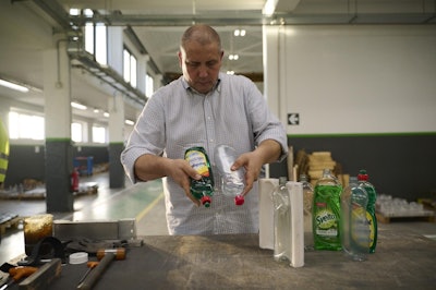 Cademartiri and Unilever have already tested about 15 different models of bottles with the new process.