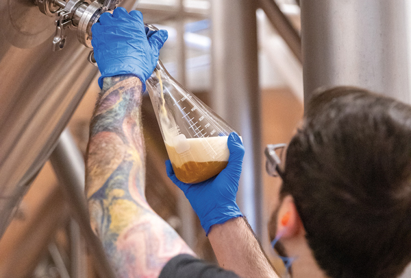 Looking for a way to improve the reliability of its CO2 supply, Maine Beer installed a system to capture the CO2 produced in its fermentation process.
