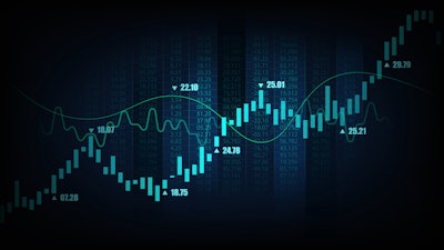 Oem 624 Abstract Financial Graph