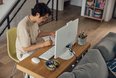 Consumer preference toward packaging that uses less plastic motivated HP's packaging material changes.