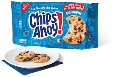 On the new original recipe pack, a combination of improvements include updates to the logo, an updated image of the cookies themselves, and more prominent background graffiti reflecting the brand personality with a matte packaging finish.