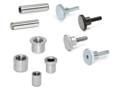 Dowel Pins Drill Bushings And Knurled Screws