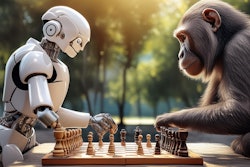 Robot+ape Chess