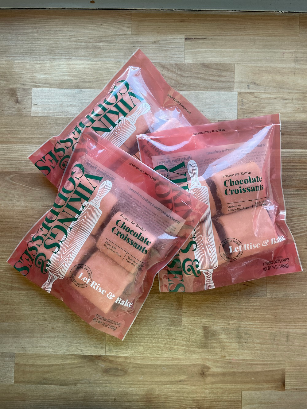 Vikings & Goddesses' new packaging features a 'stained glass window' design to minimize ink density and maintain compostability.